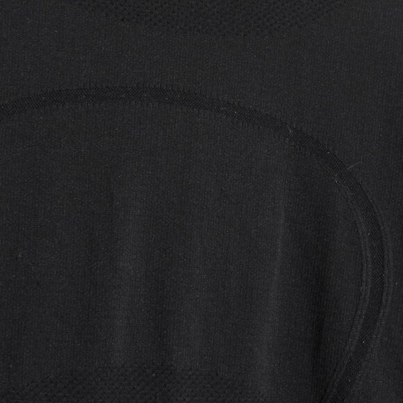 Lululemon Swiftly Tech Long Sleeve Crew Black White Ombre Silverescent Size 8 - Picture 8 of 15